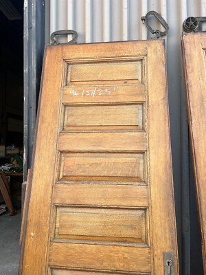 huge 1880's Antique POCKET DOORs 6 Panel VICTORIAN Style