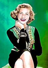Lauren Bacall Unique Graphic Art Illustration Print 12