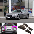 Abs Smoked Tail Light Cover Overlay Blackout Len For Maserati Ghibli 2021-2024 (For: Maserati)
