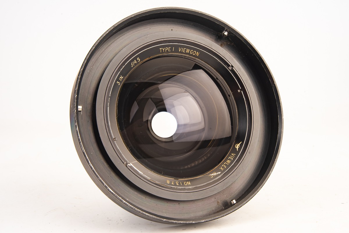 Viewlex Inc 3 Inch f/4.5 Type I Viewgon No 1378 Aerial Lens 
