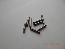 DOWEL PINS  3/16 x 1" ALLOY. BRIGHT FINISH 6 PCS. NEW