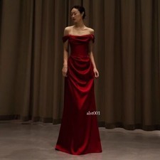 NEW Evening Formal Party Ball Gown Prom Bridesmaid Slim Host Dress LAT005