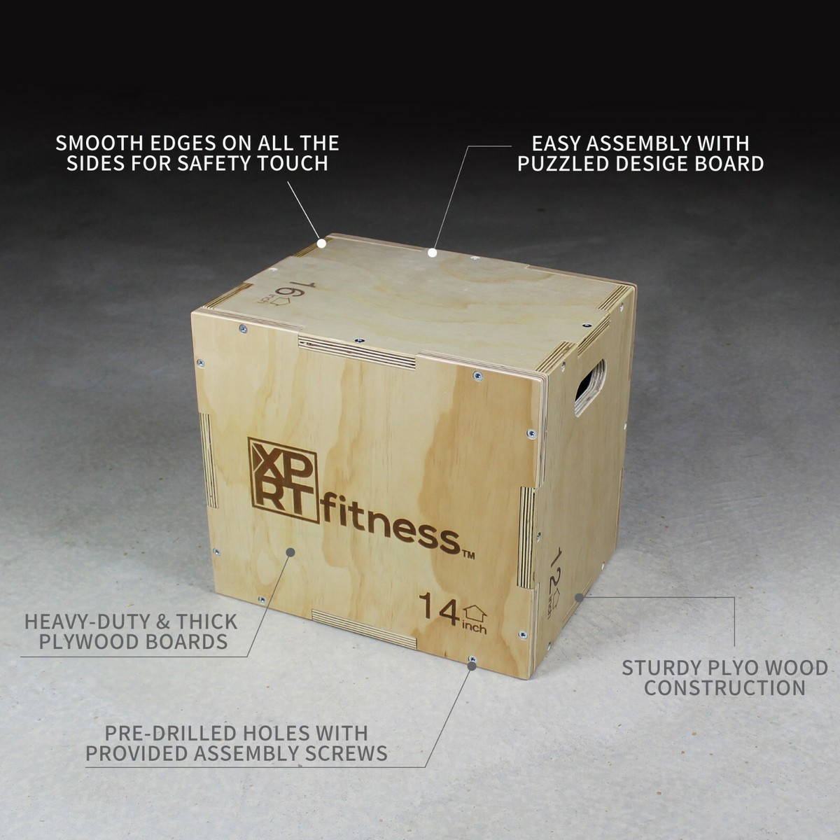 その他 DETO  FITNESS  X 2 BOX TAG Fitness 3-Way Soft Plyo Box - Adjustable Foam Jump Box