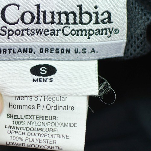 Columbia Pantaloni Uomo Pantaloni Sci Nero Nylon Snowboard Taglia S Originali - Foto 9 di 11