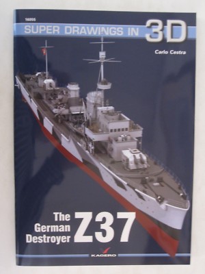 Kagero - The German Destroyer Z37 (Super Drawings in 3D)