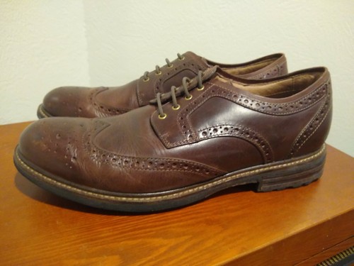 Clarks Batcombe Brogues Wingtip Dark 