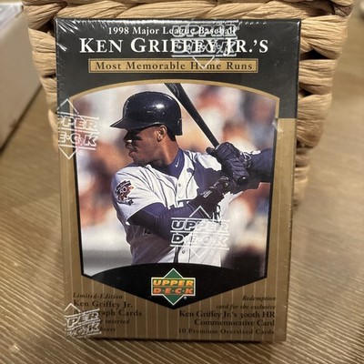 SEALED 1998 Upper Deck Ken Griffey JR's Most Memorable Home Runs Box Find Autos!