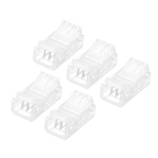 LED Strip Connector 3 Pin, 8mm LED Connectors for Strip Lights 5pcs