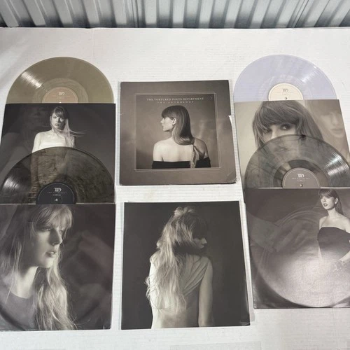 Taylor Swift The Tortured Poets Department TTPD Anthology 4LP Vinyl *Sealed*