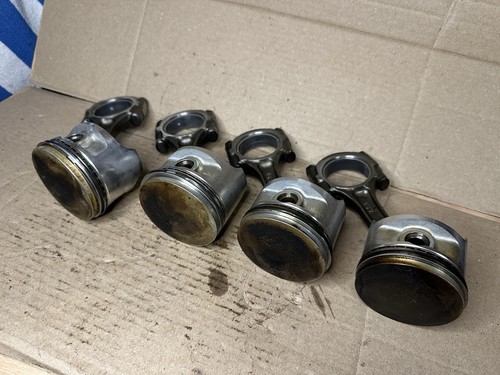 81 Honda GL1100 Goldwing Engine Connecting Rod & Piston Set GL1100i OEM -96