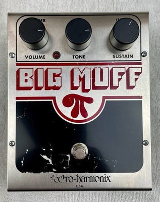 Electro-Harmonix Big Muff Pi Analog Fuzz Effects Pedal for Electric Guitar 