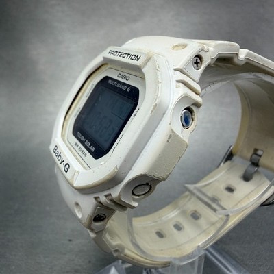 Casio Baby-G BGD-5000 Watch Women 42mm White Alarm Chrono Solar