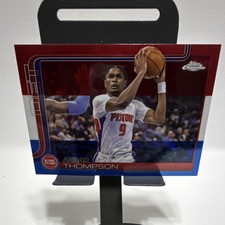 2025-26 Topps Chrome Ausar Thompson #64 Detroit Pistons NBA Basketball Card