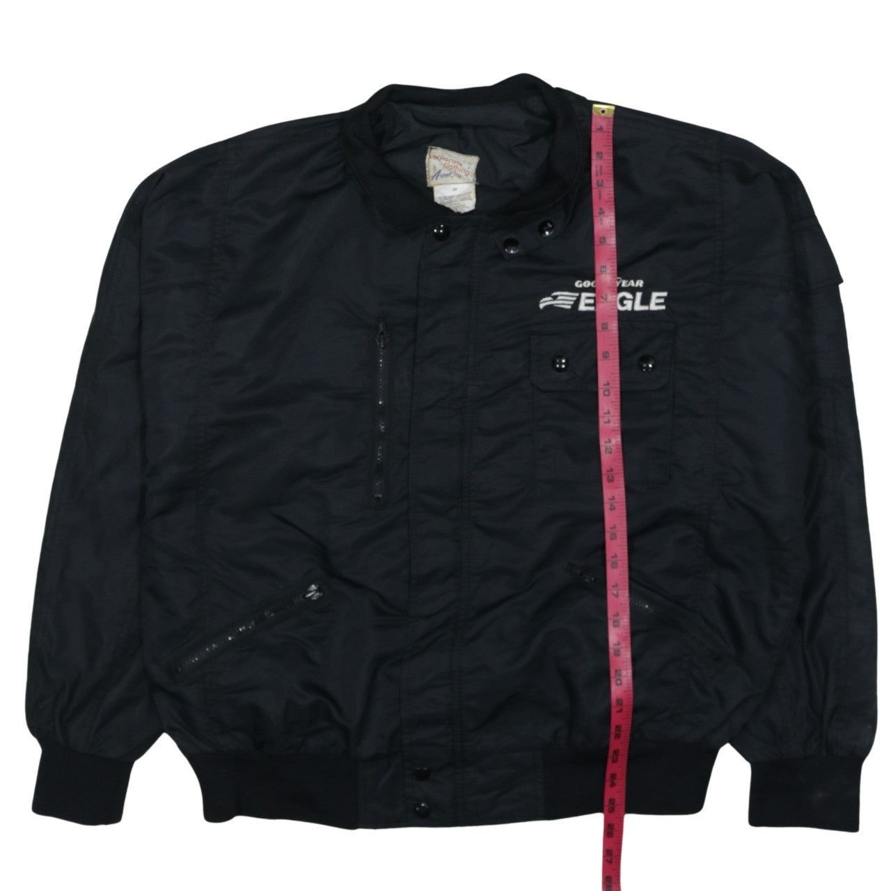 Retro Black Jacket Mens 2Xl image 6