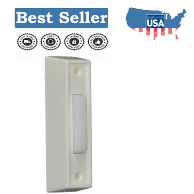 Modern DIY White Door Chime - Durable, UV-Resistant Design for Home Entrances