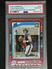 2024 Panini Donruss Caleb Williams #327 Optic Preview Red Pandora PSA 10