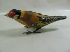 Vogel bunt Blech ohne Schlüssel L ca. 12 cm H ca. 4,5 cm (3)