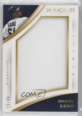 2015 Panini Immaculate Jumbo 23/49 Miguel Sano #43 1u9