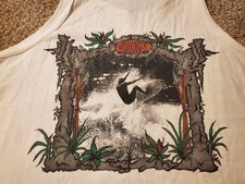 WEEKEND BEACHWEAR XL Tank Top 90s Made In USA VERY GOOD Jungle Surf