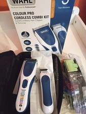 Wahl Hair Clippers for Men, Colour Pro Cordless Combi Kit 