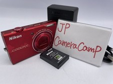 LEGGI ottima Nikon COOLPIX S6200 16,0MP fotocamera digitale compatta rossa 2886