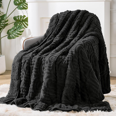 Ultimate Comfort 20 Lbs Sherpa Fleece Weighted Blanket for Warmth