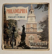 View-Master PHILADELPHIA and VALLEY FORGE - A631 - 3 Reel Set
