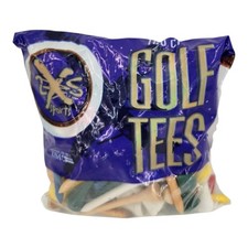 Vintage 2XS Sports Pride Golf Tees Co Multicolor 100 Count Hardwood 2 1/4"