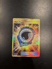 Aqua Patch 161/145 Guardians Rising Trainer Item Gold Secret Rare Pokemon TCG NM on eBay