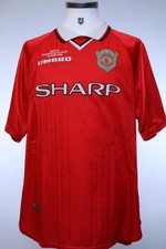 Original Authentic Manchester United 1998/99 Home Shirt - XL