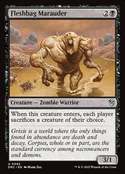 Fleshbag Marauder 92/226 Aetherdrift Commander Uncommon