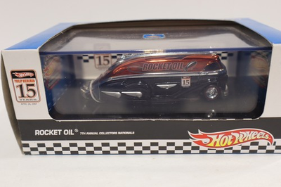 #ad Hot Wheels 2007 7th Annual Dearborn MI Rocket Oil Philip Riehlman 15yrs $54.99
