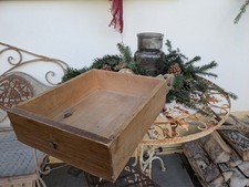 Dekorative  alte Schublade Schubkasten Holzkiste Brocante Deko um 1930 2
