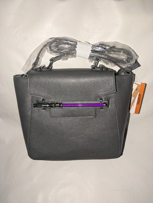 NWT Star Wars BoxLunch Mace Windu Purple Lightsaber Light Up Purse Wall Charger