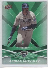 2009 Upper Deck Spectrum Green 2/99 Adrian Gonzalez #78 0q4