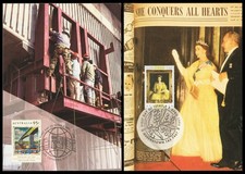 Australia Freedom Bridge, Queen Elizabeth II First Day Maxi Cards (1994) VF M