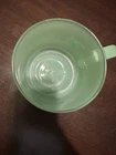 Vintage Fire King Jadeite Mug D Handle 1940s-70s. GLOWS