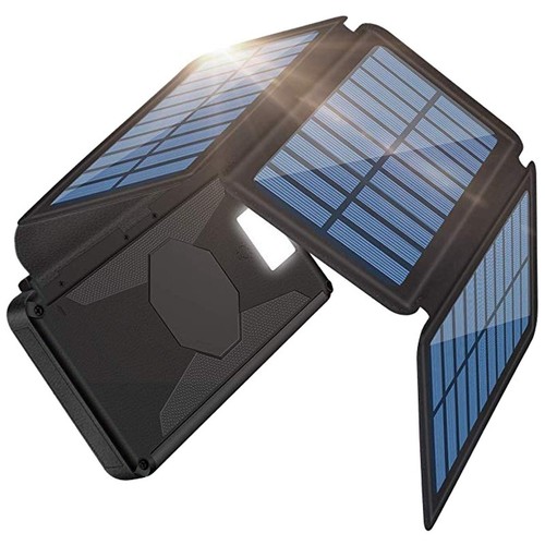 Panel słoneczny 9W z powerbankiem 20000mAh (74Wh), ES20000B - Zdjęcie 11 z 12