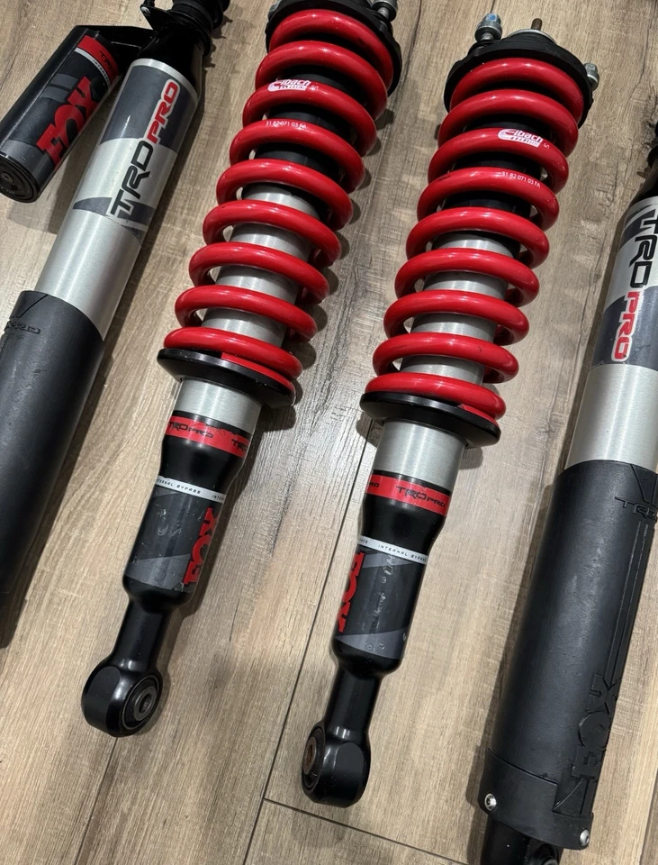 16 - 24 TOYOTA 4RUNNER TRD PRO FOX SHOCKS SUSPENSION KIT FRONT AND REAR TAKE OEM - Image 2 of 4