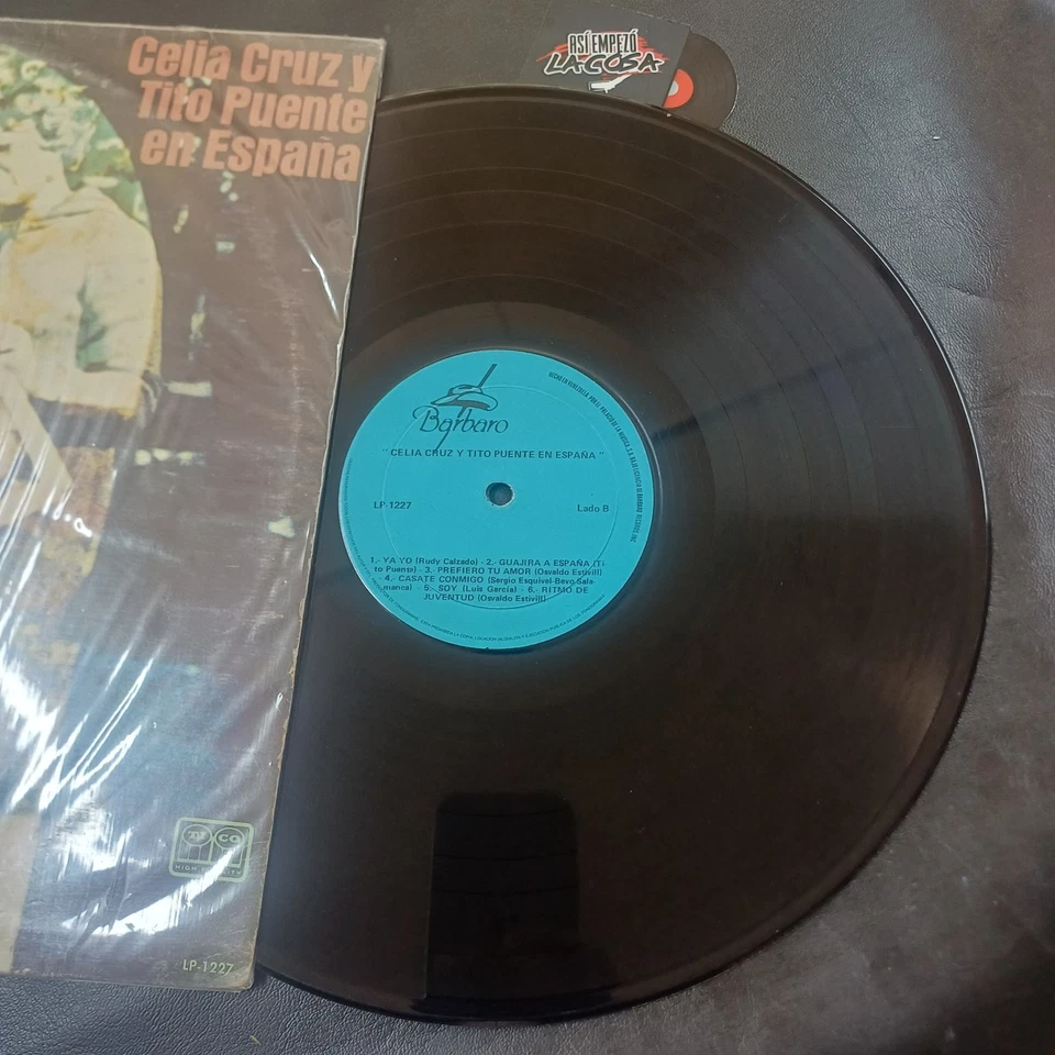 Celia Cruz & Tito Puente - En España -  Latin, Salsa, Afro-Cuban, Son, 1970s  - Image 4 of 4