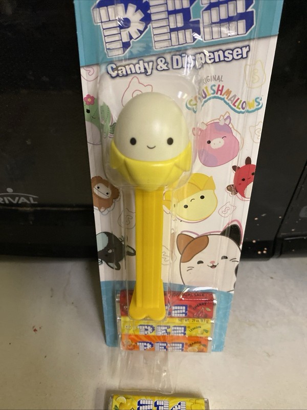 PEZ Dispenser  Squishmallows ~ JUNIE  ~ Carded [European Edition] 🆓 PEZ/ 🍬/🤞.