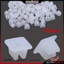 100pcs Nylon Nut #10 Screw Grommet Clip Fit for Toyota Tacoma Tundra 90189-06010