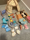 Vintage Barbie - Disney's Pocahontas "Powhatan Village Playset"