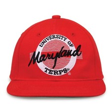 Maryland Terrapins Retro Circle Snapback Hat