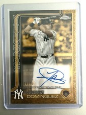 2025 Topps Gilded Collection - Jasson Dominguez Auto /15 #CGA-JDO