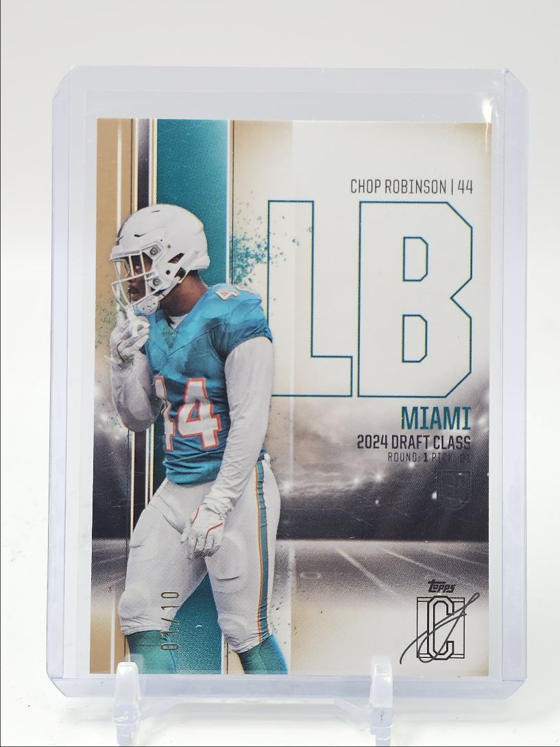 Chop Robinson Topps Signature Class #144 Base