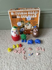 Mr Potato Head And Mr Egg Head by Peter Pan Playthings Vintage Toy