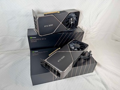 NVIDIA GeForce RTX 3090 Founders Edition 24GB GDDR6X Graphics Card   #2 of 2
