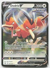 Fusion Strike Dodrio V 201/264 Near Mint Holo Pokemon UR Tcg Card