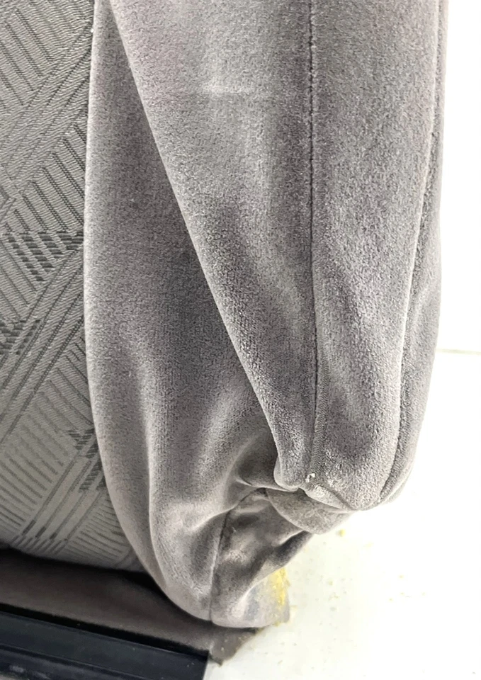 1996-2002 Toyota 4Runner Driver Left Seat Backrest Cover Cushion Gray CLoth - Image 2 of 4